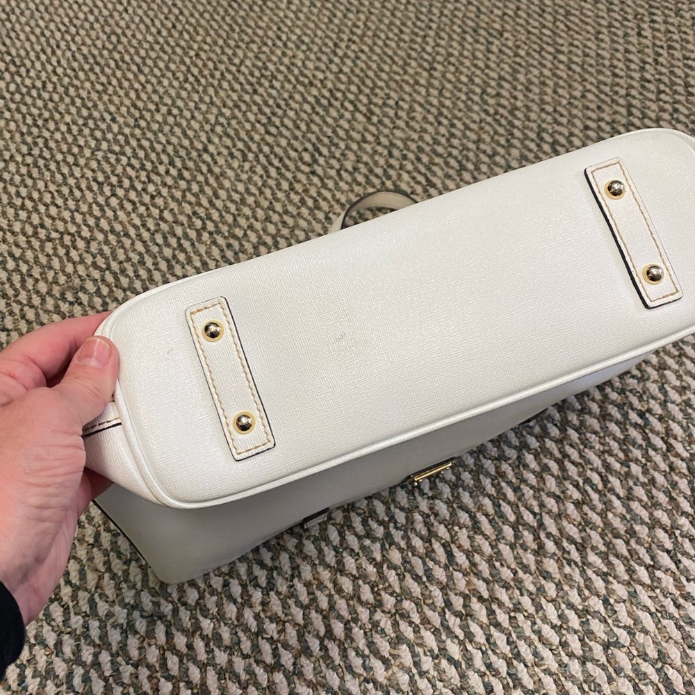 Dooney & Bourke White Tote Bag - Picture 5 of 8